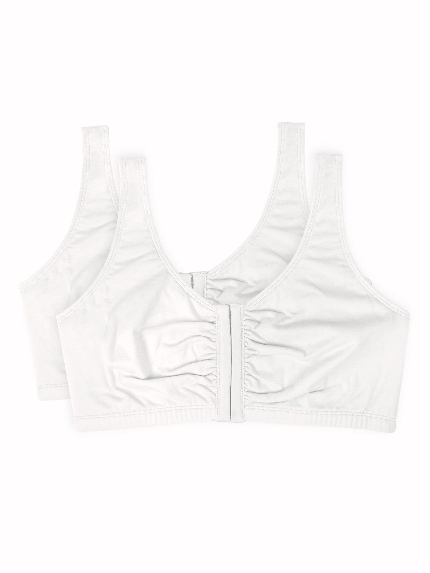Womens Front Closure Cotton Sports Bra