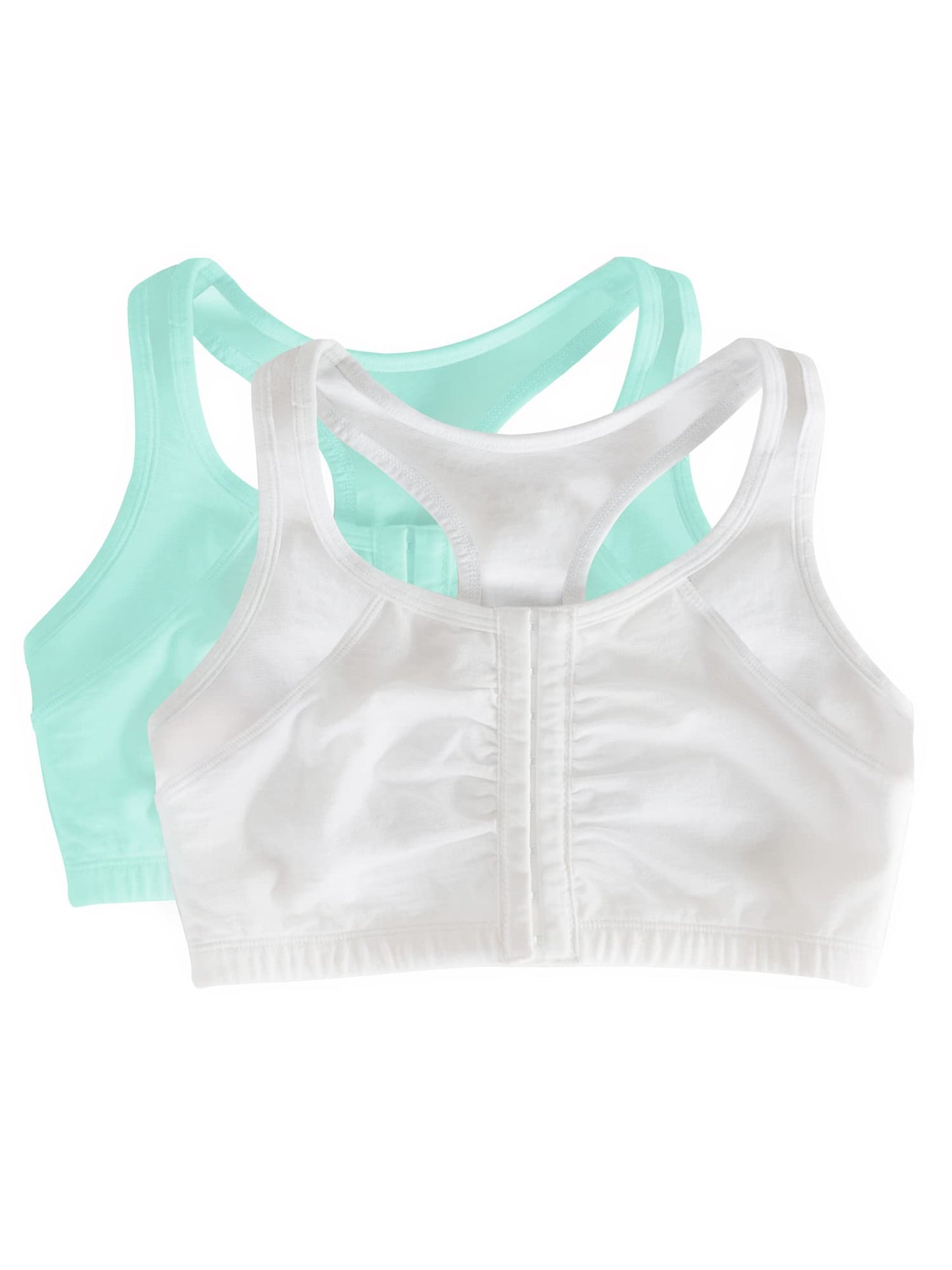 Womens Front Closure Cotton Sports Bra