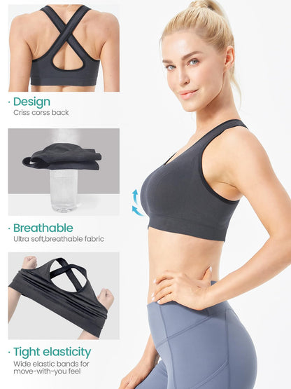 Sports Bras Padded for Womenx