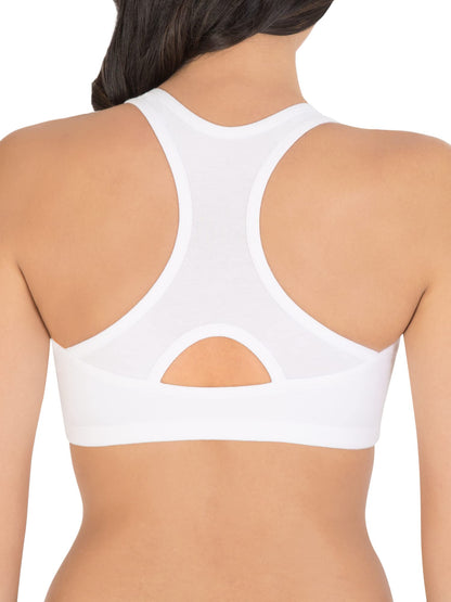 Womens Front Closure Cotton Sports Bra