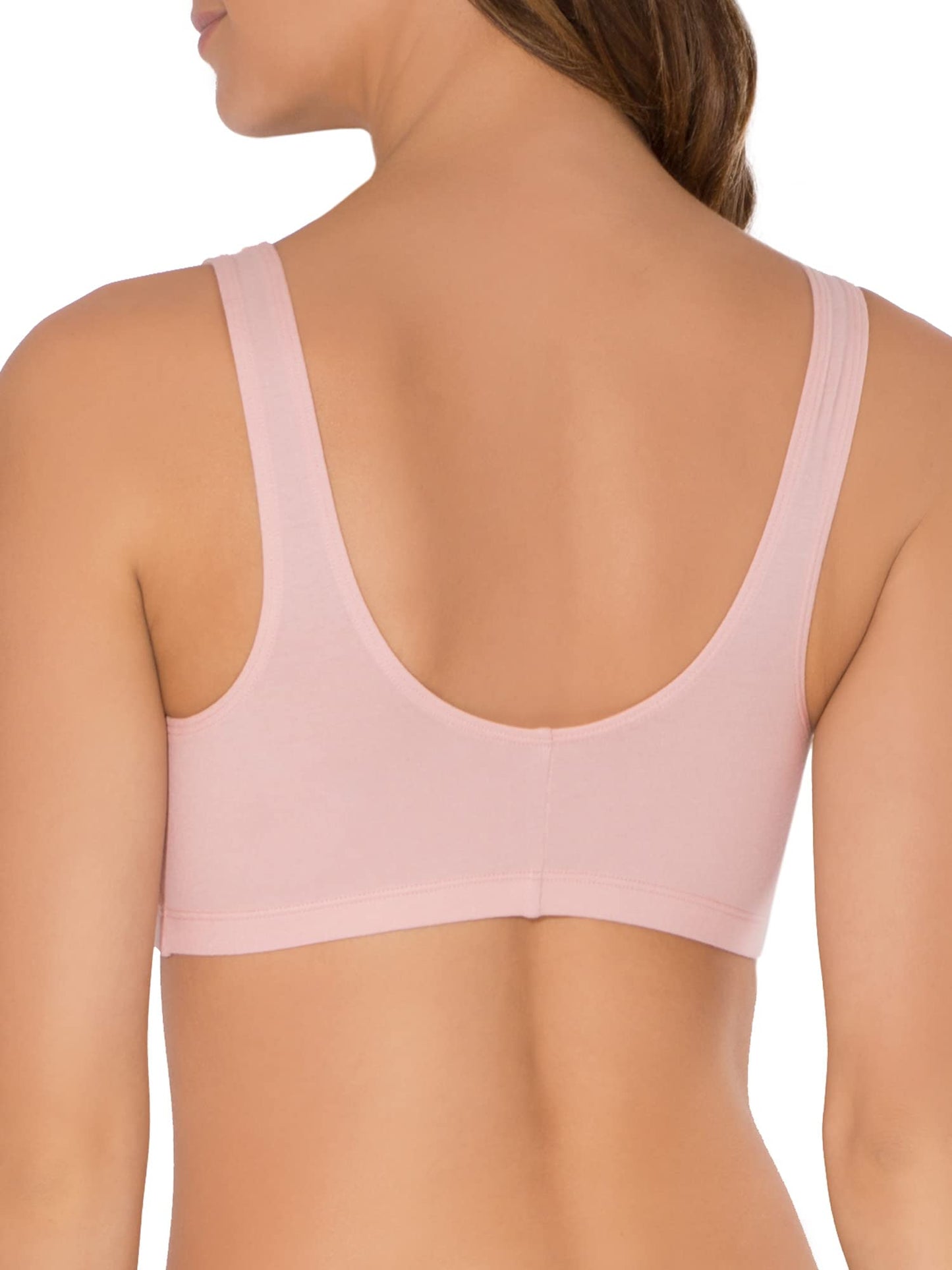 Womens Front Closure Cotton Sports Bra