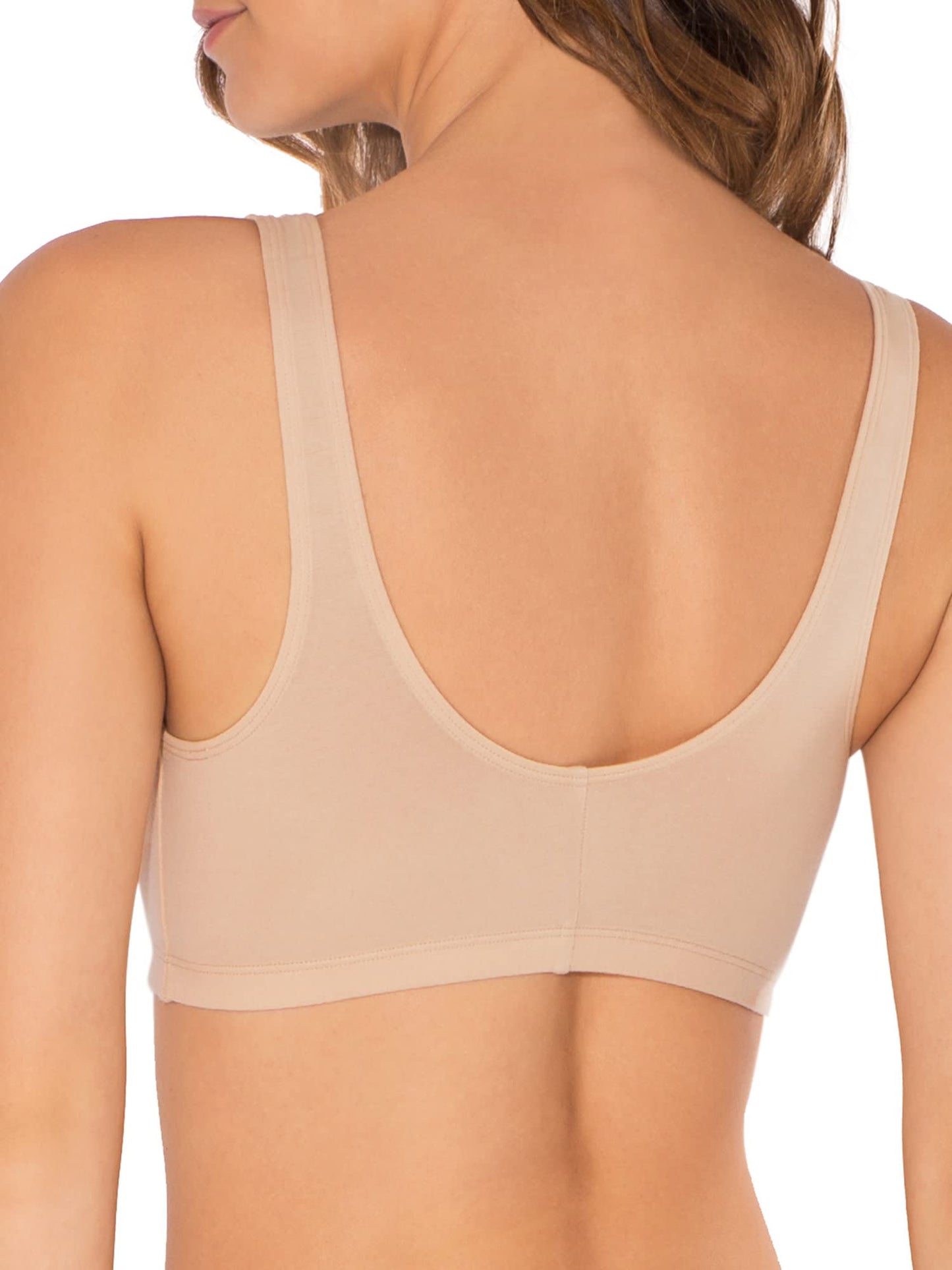 Womens Front Closure Cotton Sports Bra