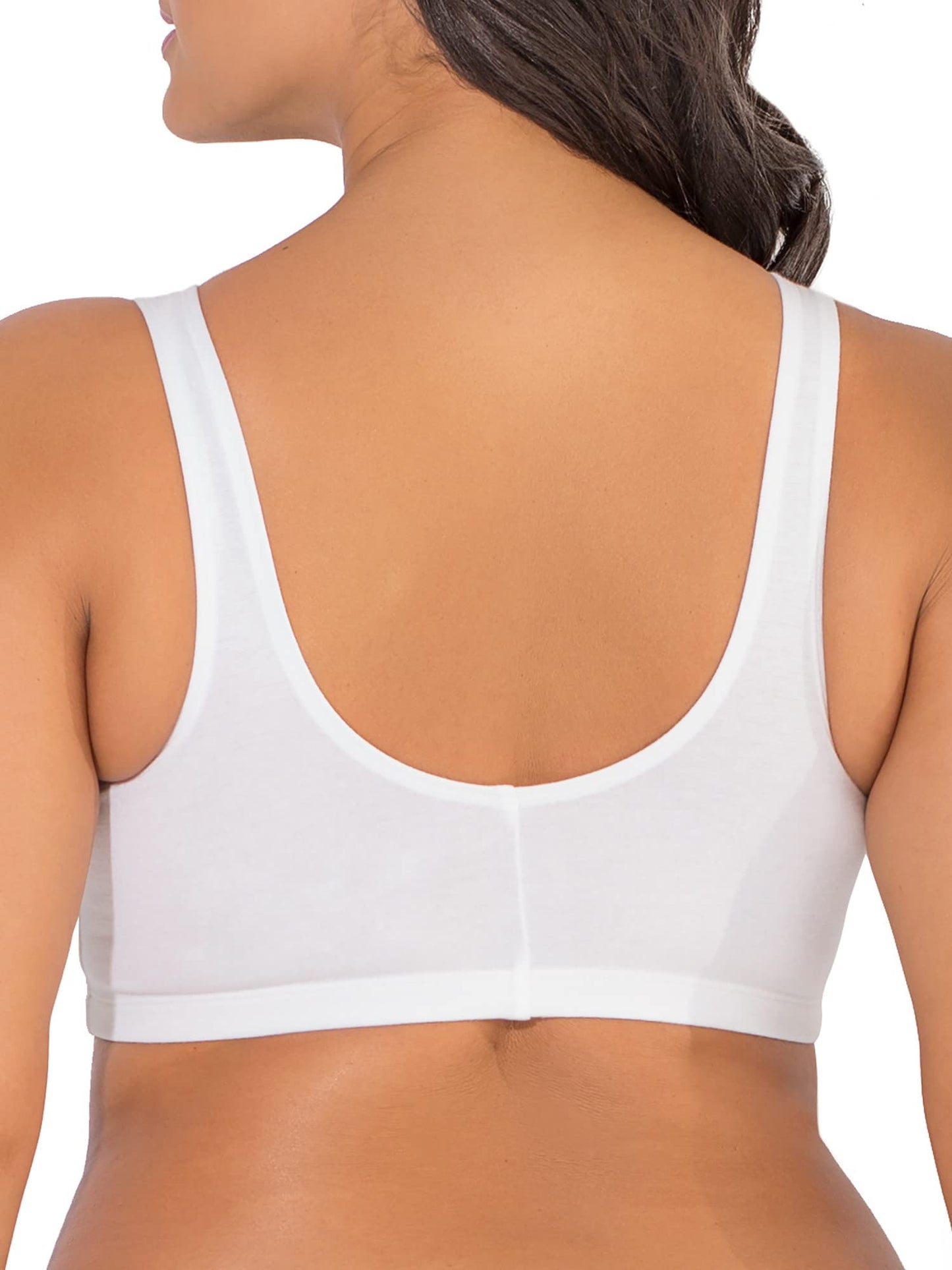 Womens Front Closure Cotton Sports Bra