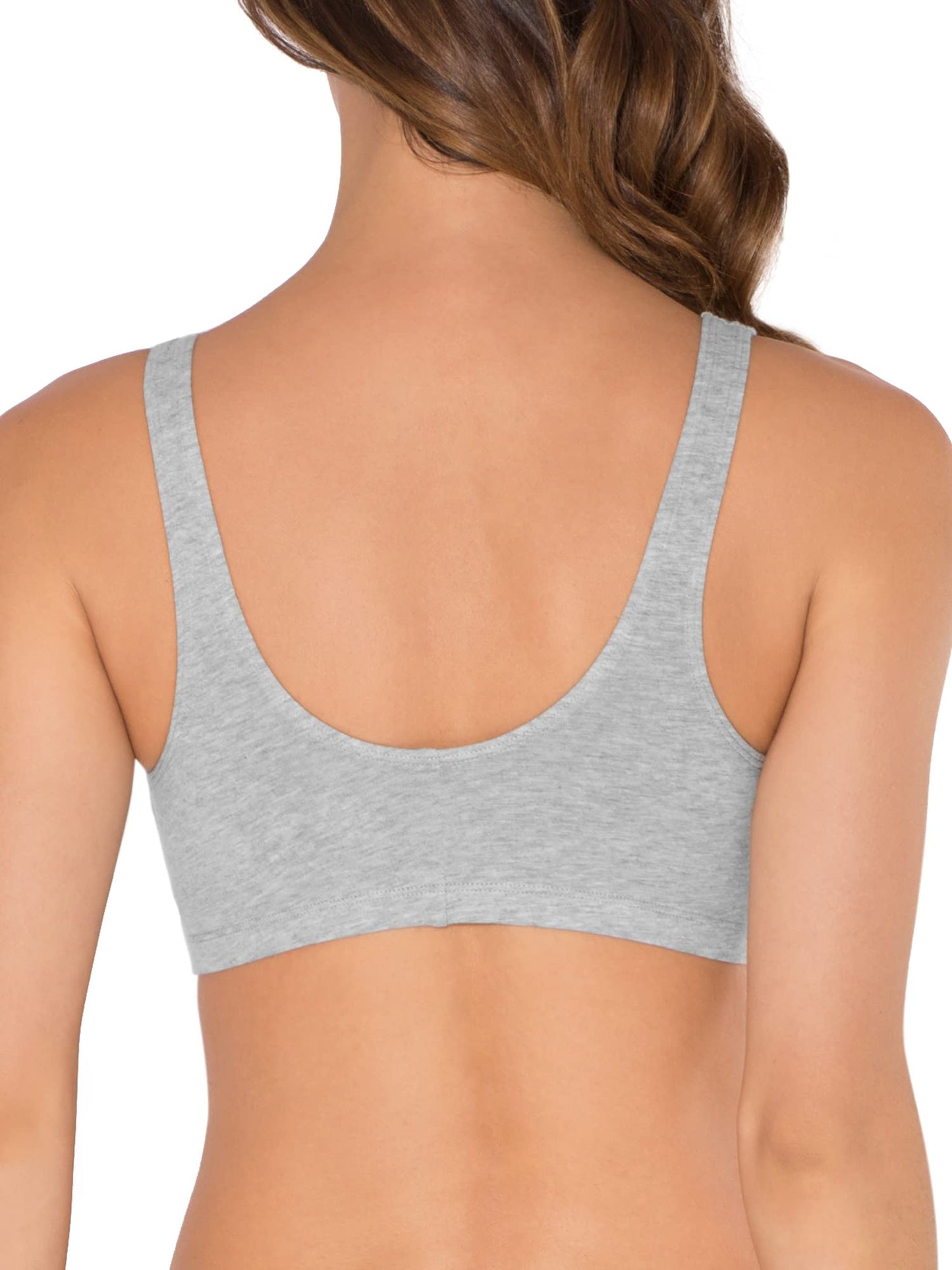 Womens Front Closure Cotton Sports Bra