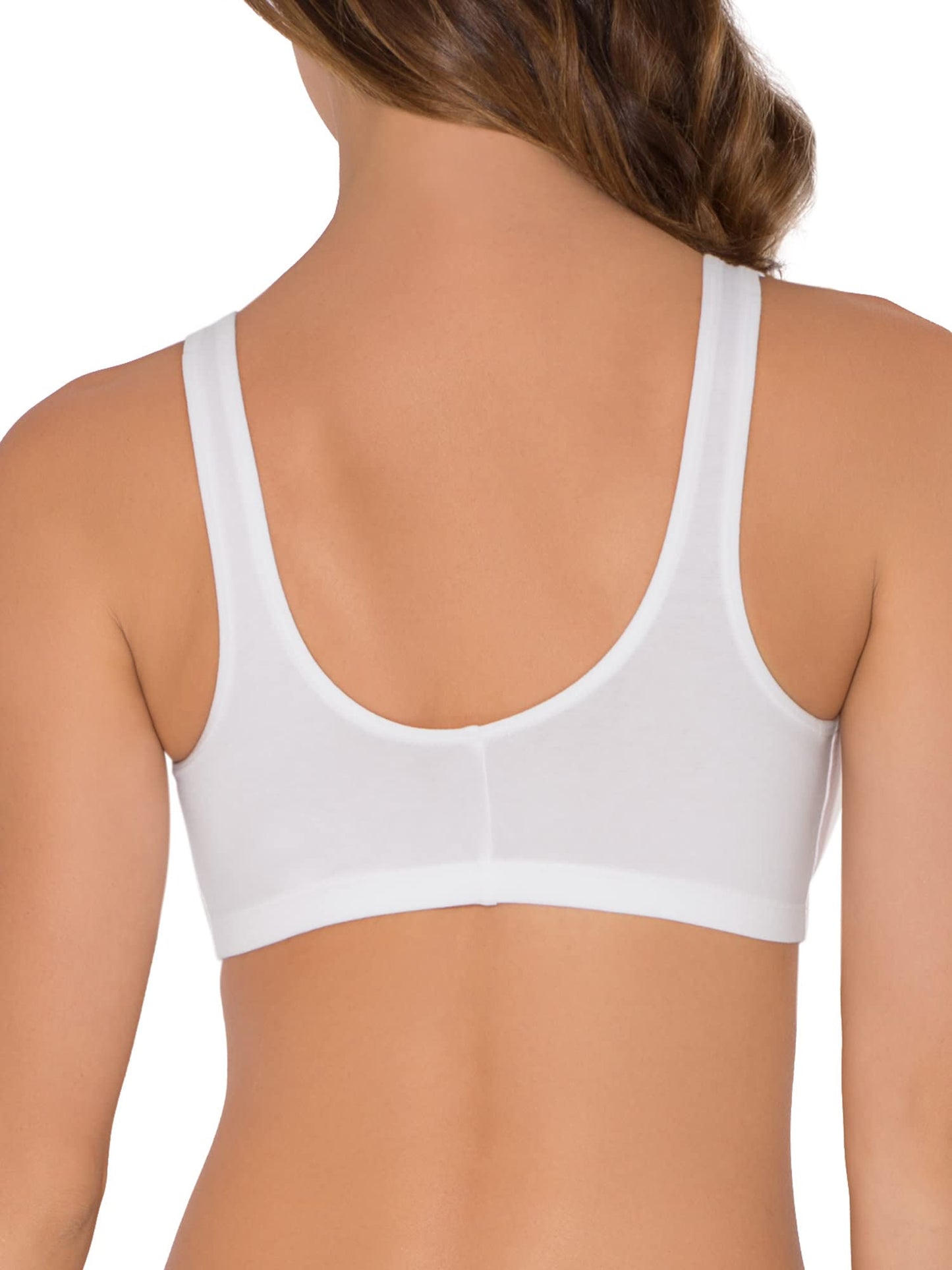 Womens Front Closure Cotton Sports Bra