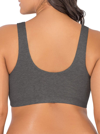 Womens Front Closure Cotton Sports Bra