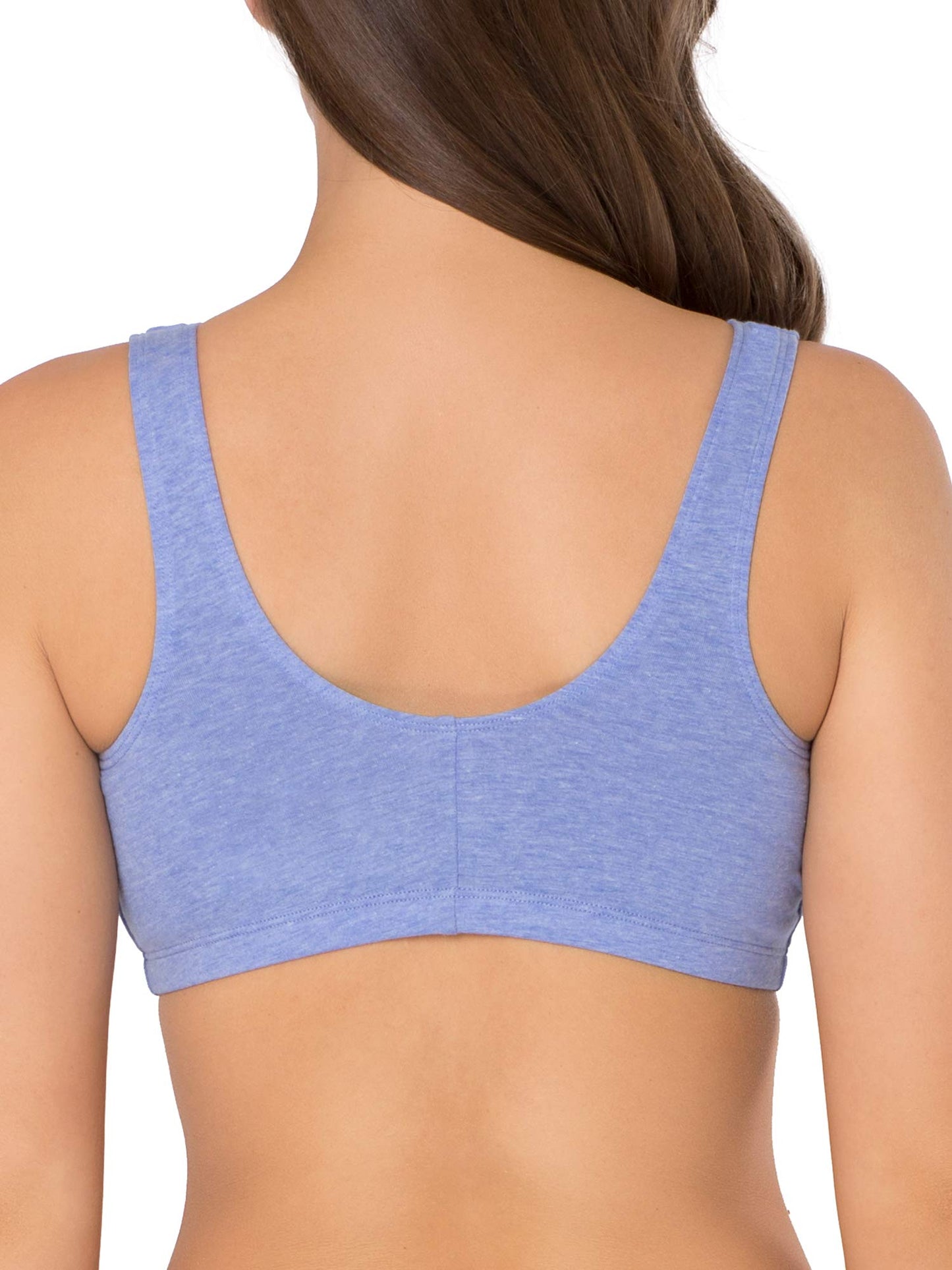 Womens Front Closure Cotton Sports Bra