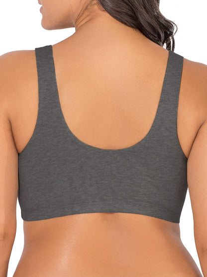 Womens Front Closure Cotton Sports Bra